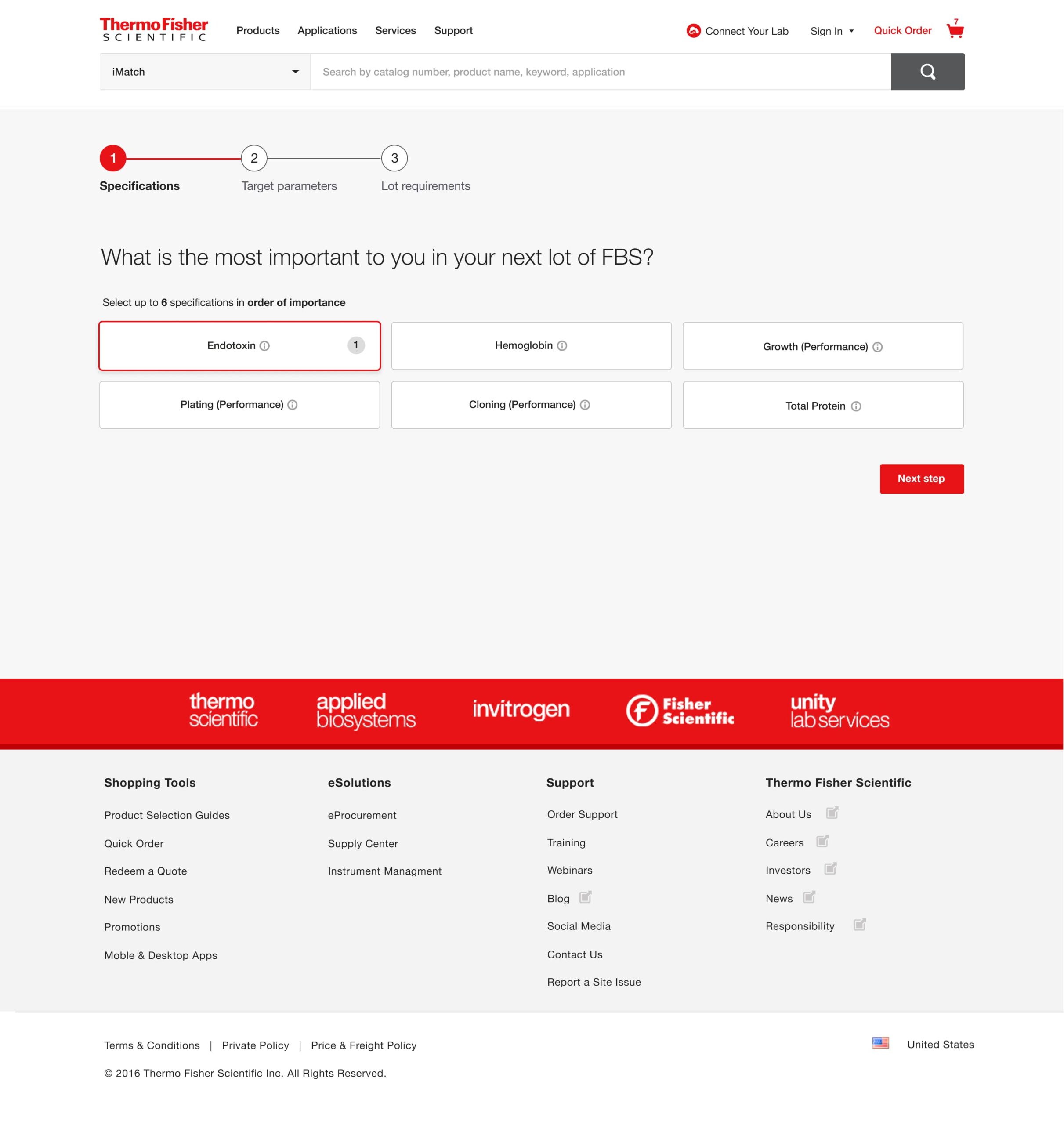 Thermo Fisher Scientific | iMATCH™ Sera Lot Matching Tool